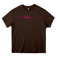 Chocolate Brown pink müṡïc cṏǹcert p!nk Heavy Core Tee - linhVisuals