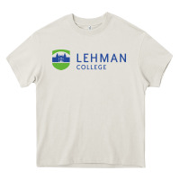 Cream Lehman College CUNY Heavy Core Tee - linhVisuals
