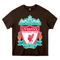 Chocolate Brown the-liverpool-pen Heavy Core Tee - linhVisuals