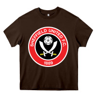 Chocolate Brown the-sheffield-united-pen Heavy Core Tee - linhVisuals