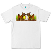 White Baseball And Softball Mom Libbey Glass Premium Tee - BundleAndBundleShop