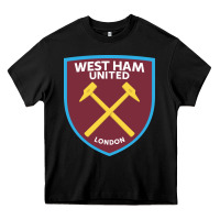 Black the-west-ham-united-f.c.-pen Heavy Core Tee - linhVisuals