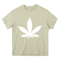 Mossy weed leaf in a pocket marijuana cannabis Heavy Core Tee - linhVisuals