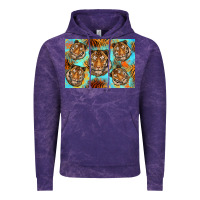 Cloud Purple Tiger Vintage Hoodie - Artiststas