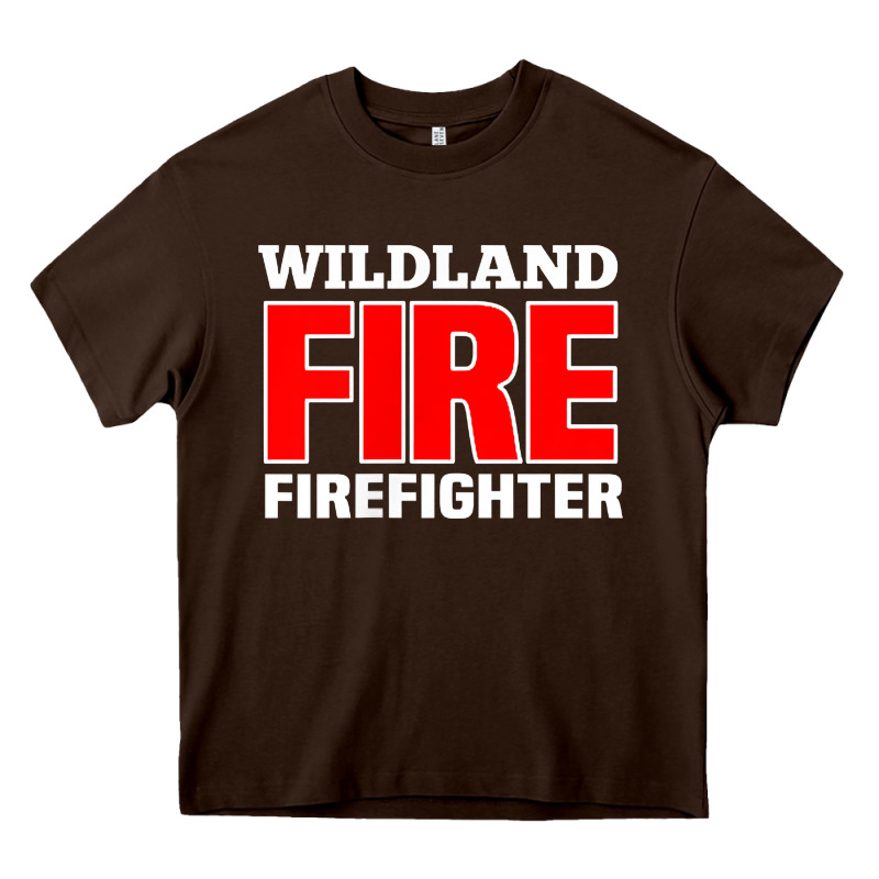 Wildland Fire Rescue Department Firefighters Firemen Uniform Heavy Core Tee by linhVisuals | Teevron