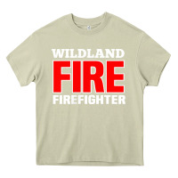 Mossy wildland fire rescue department firefighters firemen uniform Heavy Core Tee - linhVisuals