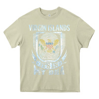 Mossy virgin islands virgin islander Heavy Core Tee - linhVisuals