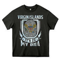 Asphalt virgin islands virgin islander Heavy Core Tee - linhVisuals