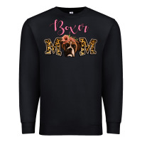 Black Boxer Mom Premium Sweatshirt - Jasminsmagicworld