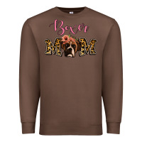 Chestnut Boxer Mom Premium Sweatshirt - Jasminsmagicworld
