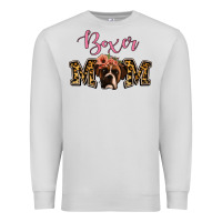 Dove Grey Boxer Mom Premium Sweatshirt - Jasminsmagicworld