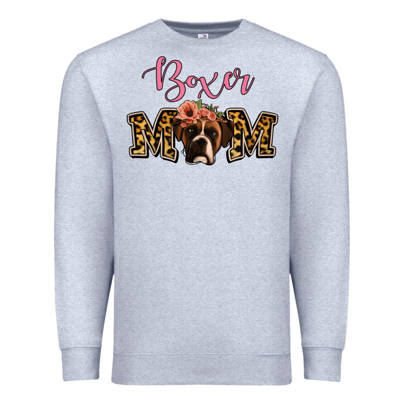 Boxer Mom Premium Sweatshirt by Jasminsmagicworld | Teevron