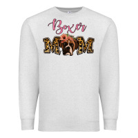 Oatmeal Heather Boxer Mom Premium Sweatshirt - Jasminsmagicworld