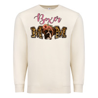 Sandshell Boxer Mom Premium Sweatshirt - Jasminsmagicworld
