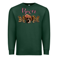 Sports Green Boxer Mom Premium Sweatshirt - Jasminsmagicworld