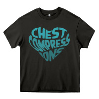 Asphalt doctor mike merch chest compressions Heavy Core Tee - linhVisuals