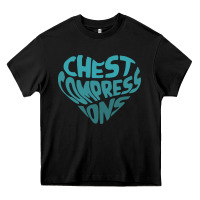 Black doctor mike merch chest compressions Heavy Core Tee - linhVisuals