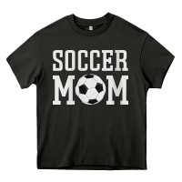 Asphalt womens soccer mama soccer mom Heavy Core Tee - linhVisuals