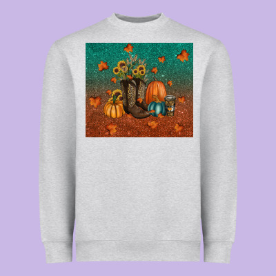 Fall Tumbler Heavyweight Sweatshirt Designed By Ranaportraitstore