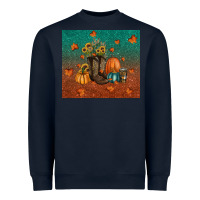 Navy fall tumbler Heavyweight Sweatshirt - RanaPortraitStore