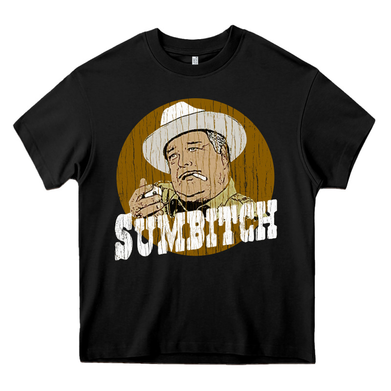 Sumbitch Distressed Heavy Core Tee by linhVisuals | Teevron