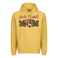 Antique Gold Jack Russel Mom Premium Hoodie - Jasminsmagicworld