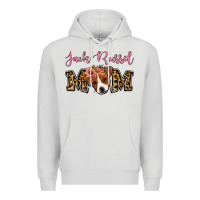 Dove Grey Jack Russel Mom Premium Hoodie - Jasminsmagicworld