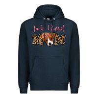 Navy Jack Russel Mom Premium Hoodie - Jasminsmagicworld