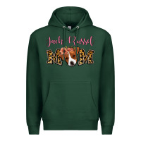 Sports Green Jack Russel Mom Premium Hoodie - Jasminsmagicworld