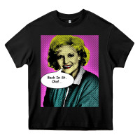 Black golden girls betty Heavy Core Tee - linhVisuals
