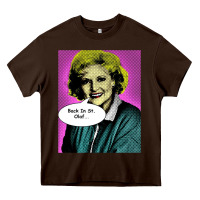 Chocolate Brown golden girls betty Heavy Core Tee - linhVisuals