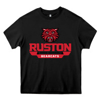 Black ruston high school Heavy Core Tee - linhVisuals