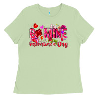 Matcha Be Mine Valentines Day Ladies Tee - CowhideDigitalArt
