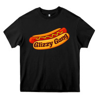 Black glizzy gang glizzy gobbler Heavy Core Tee - linhVisuals