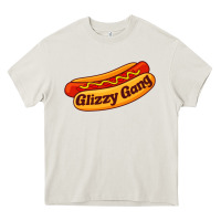 Cream glizzy gang glizzy gobbler Heavy Core Tee - linhVisuals