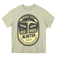 Mossy deep rock galactic red rock blaster beer , designer   t shirt Heavy Core Tee - linhVisuals