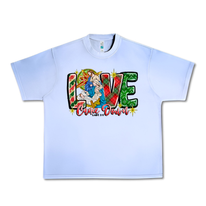 Love Came Down Urban Heavy Tee by CowhideDigitalArt | Teevron