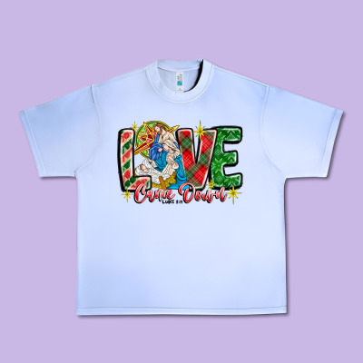 Love Came Down Urban Heavy Tee Designed By Cowhidedigitalart