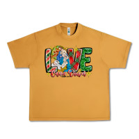 Peanut Butter Love Came Down Urban Heavy Tee - CowhideDigitalArt