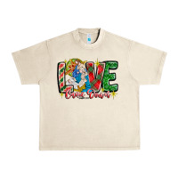 Sandshell Love Came Down Urban Heavy Tee - CowhideDigitalArt