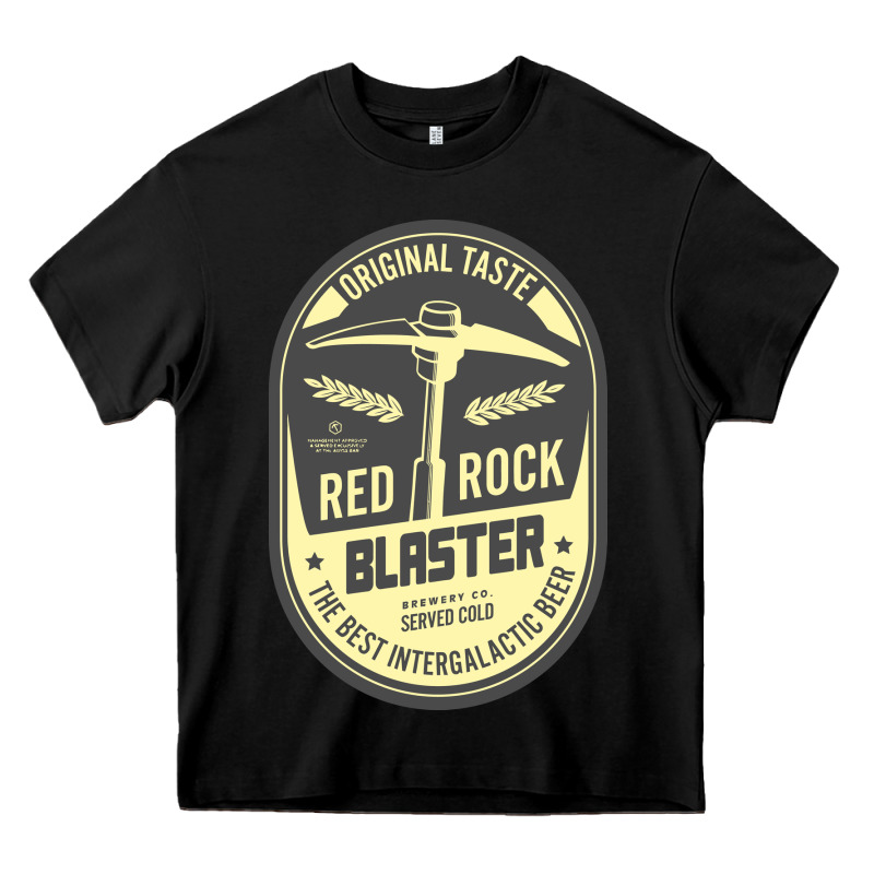 Deep Rock Galactic Red Rock Blaster Beer , Designer   T Shirt Heavy Core Tee by linhVisuals | Teevron