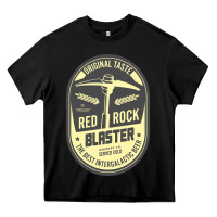 Black deep rock galactic red rock blaster beer , designer   t shirt Heavy Core Tee - linhVisuals