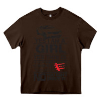 Chocolate Brown a girls xfire roadster   crossfire Heavy Core Tee - linhVisuals