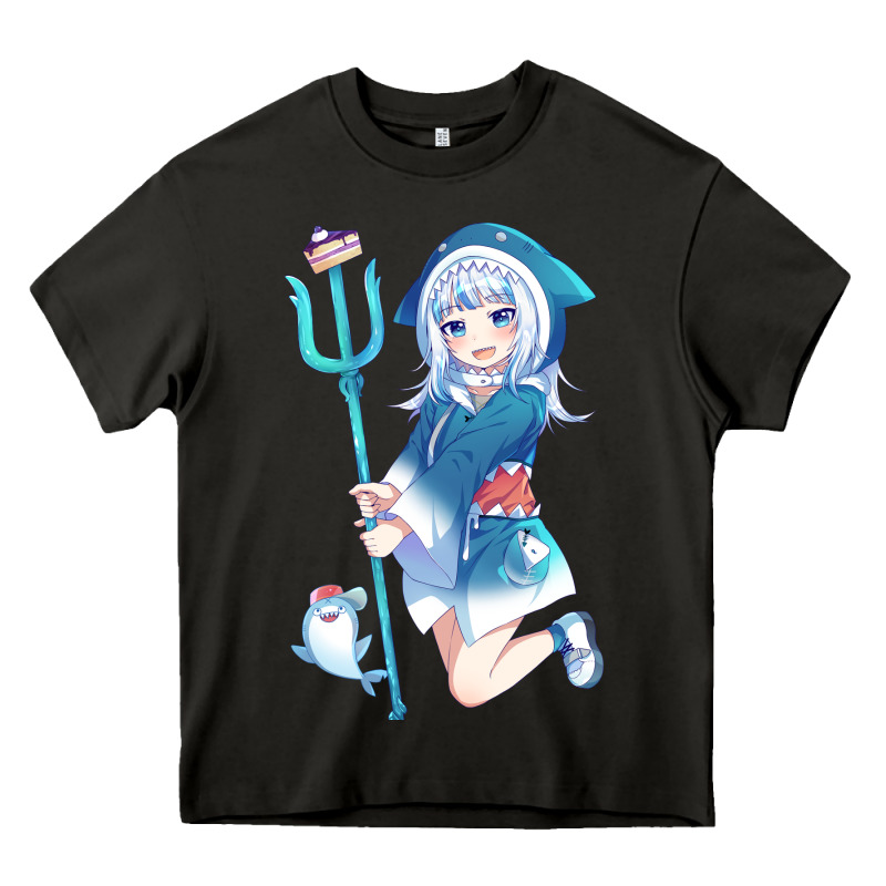 Gawr Gura Heavy Core Tee by linhVisuals | Teevron