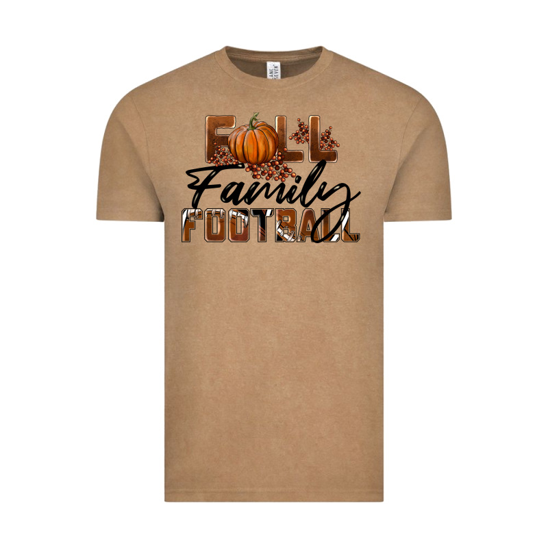 Fall Family Football Vintage Tee by LillyAllenDesigns | Teevron