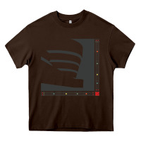 Chocolate Brown frank lloyd wright design   frank lloyd wright Heavy Core Tee - linhVisuals