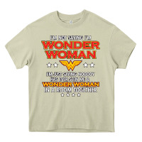 Mossy wonder woman Heavy Core Tee - linhVisuals