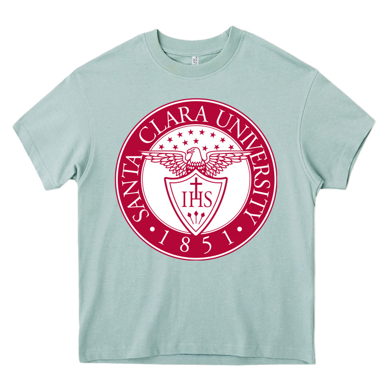 Santa Clara U Heavy Core Tee by linhVisuals | Teevron