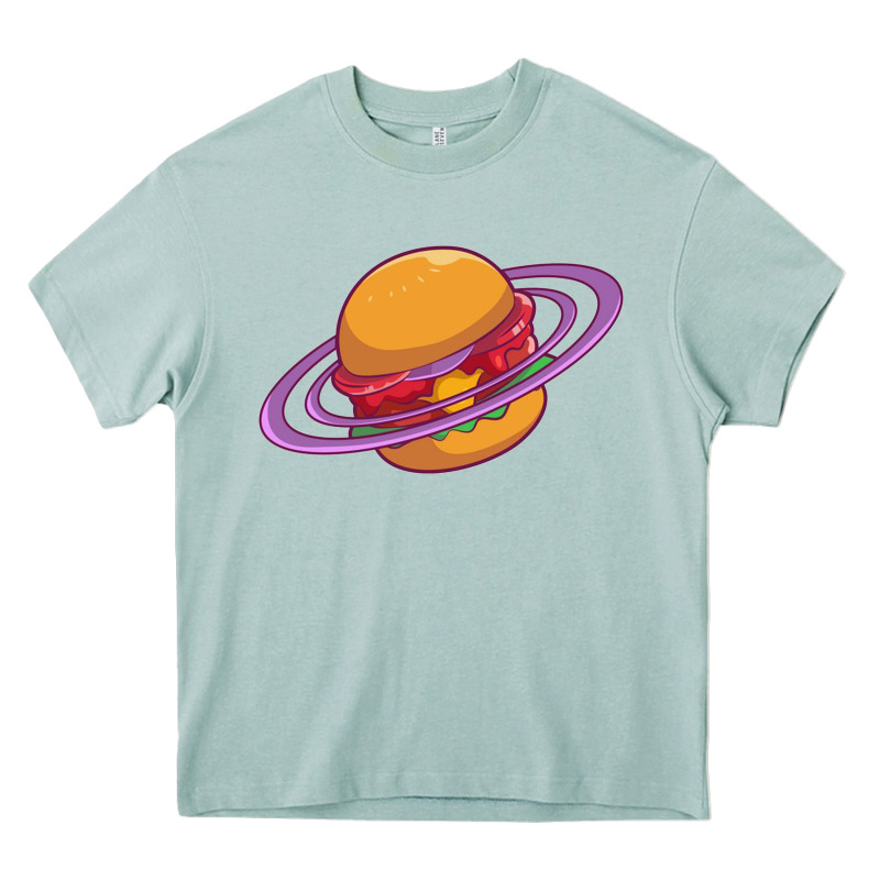 Burger  Saturn Heavy Core Tee by linhVisuals | Teevron