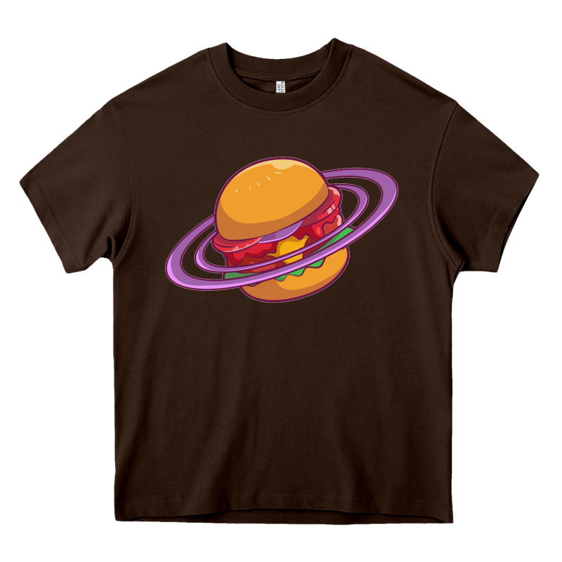 Burger  Saturn Heavy Core Tee by linhVisuals | Teevron